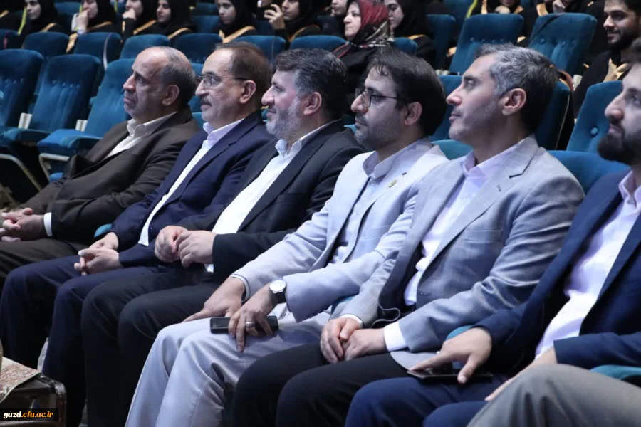 جشن باشکوه عید سعید غدیر و آیین دانش آموختگی دانشجو معلمان ورودی ۹۹ دانشگاه فرهنگیان استان یزد برگزار شد.
 5