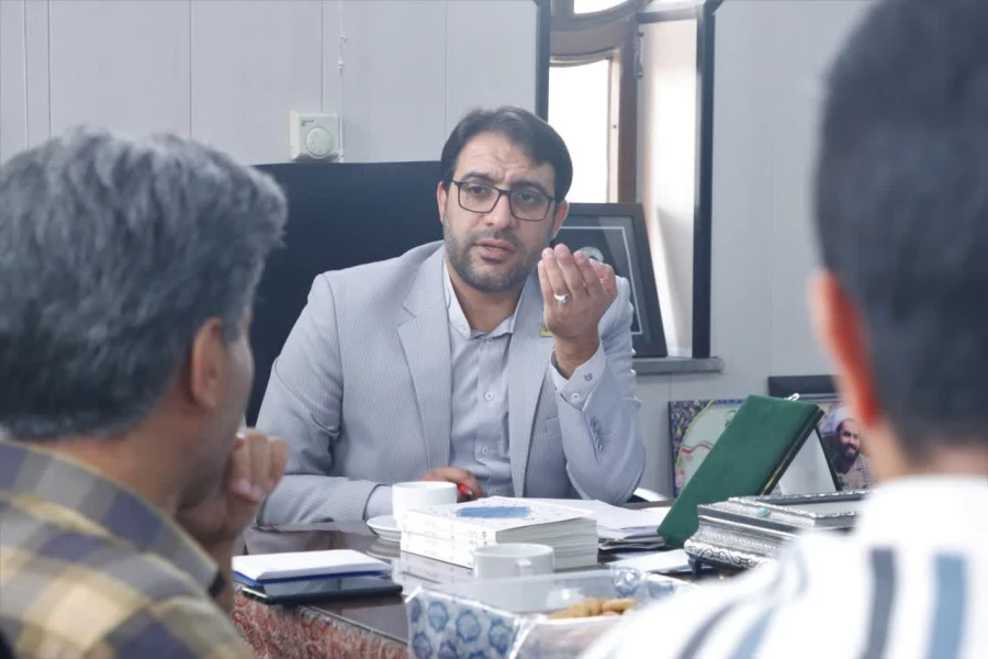 نخستین جلسه هماهنگی مقدمات برگزاری ارزیابی داوطلبان ورودی به دانشگاه فرهنگیان یزد برگزار شد.
 2