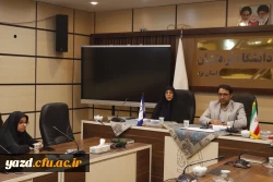  سومین جلسه ستاد برگزاری آیین دانش آموختگی دانشجومعلمان ورودی ۹۹ در دانشگاه فرهنگیان یزد برگزار شد 
 3