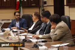 سومین و چهارمین جلسه ستاد اجرایی فرآیند ارزیابی تخصصی داوطلبان ورودی های 1403 دانشگاه فرهنگیان یزد برگزار شد.
 7