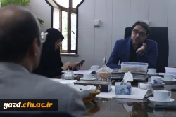 کارگروه ارزیابی متقاضیان فعالیت به صورت مأمورین اداری و آموزشی در دانشگاه فرهنگیان یزد تشکیل شد.
 4