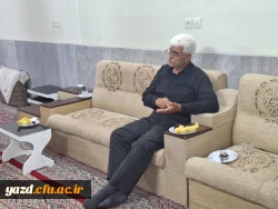 دیدار سرپرست دانشگاه فرهنگیان یزد با دو پیشکسوت مرکز تربیت معلم شهید پاک نژاد یزد 7
