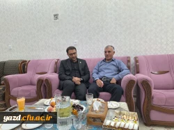 دیدار سرپرست دانشگاه فرهنگیان یزد با پیشکسوت پردیس شهیدان پاک نژاد دانشگاه فرهنگیان یزد 6