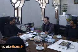 دیدار صمیمانه مسئول بسیج فرهنگیان کشور با مدیران دانشگاه فرهنگیان استان یزد
 2