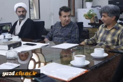 بیست و ششمین جلسه شورای مدیریت، نظارت و ارزیابی دانشگاه فرهنگیان یزد برگزار شد.  5