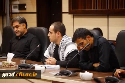  برگزاری آئین تکریم و معارفه مسئولین بسیج دانشجویی پردیس های دانشگاه فرهنگیان یزد  7