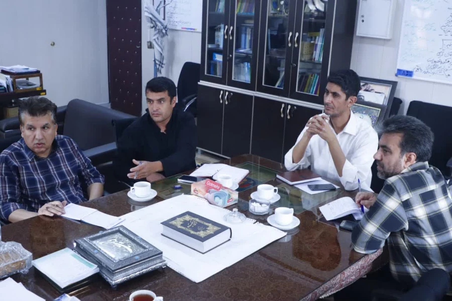 ششمین جلسه کارگروه تعمیر، تجهیز و بهسازی فضای کالبدی دانشگاه فرهنگیان یزد برگزار شد.
 2