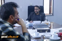 ششمین جلسه کارگروه تعمیر، تجهیز و بهسازی فضای کالبدی دانشگاه فرهنگیان یزد برگزار شد.
 4