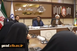 جلسه استانی ستاد اربعین دانشگاه فرهنگیان استان یزد برگزار شد.
 3