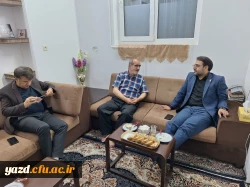 دیدار سرپرست دانشگاه فرهنگیان یزد با پیشکسوت مرکز تربیت معلم حضرت فاطمه الزهرا(س) یزد 4