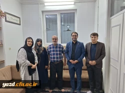 دیدار سرپرست دانشگاه فرهنگیان یزد با پیشکسوت مرکز تربیت معلم حضرت فاطمه الزهرا(س) یزد 5
