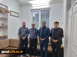 دیدار سرپرست دانشگاه فرهنگیان یزد با پیشکسوت مرکز تربیت معلم حضرت فاطمه الزهرا(س) یزد 6
