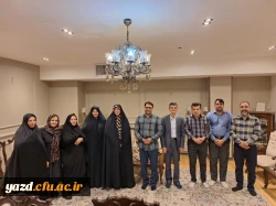 دیدار سرپرست و مدیران دانشگاه فرهنگیان یزد با دو پیشکسوت پردیس حضرت فاطمه الزهرا(س) یزد 3