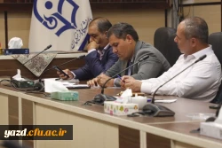 سیزدهمین جلسه شورای پژوهشی و فناوری دانشگاه فرهنگیان استان یزد برگزار شد. 4