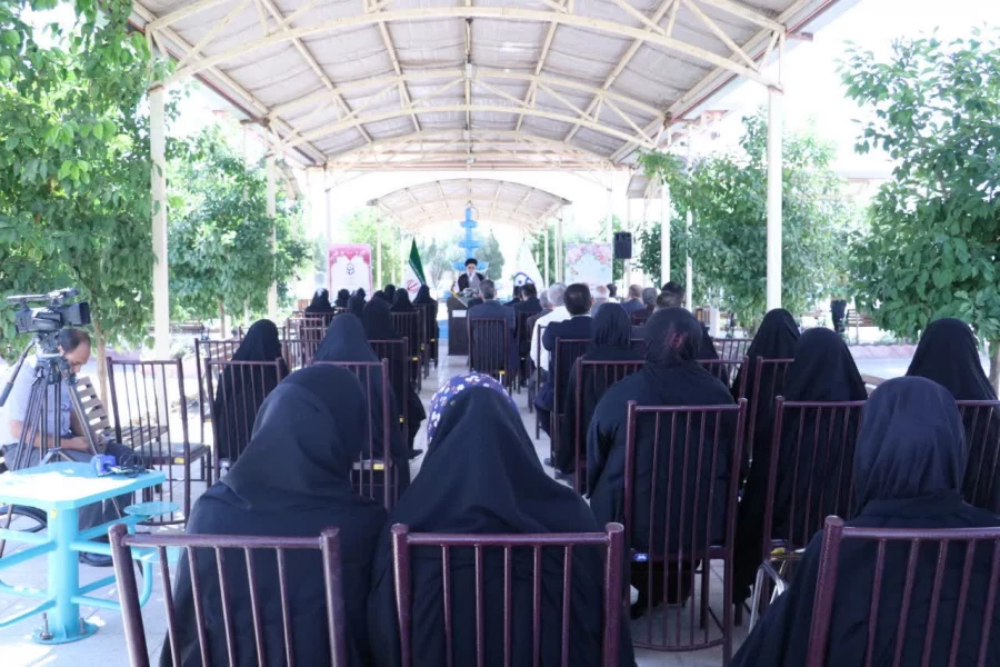 آیین افتتاح خوابگاه حضرت فاطمه الزهرا سلام الله علیها پردیس خواهران دانشگاه فرهنگیان استان یزد برگزار شد. 4