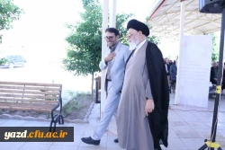 آیین افتتاح خوابگاه حضرت فاطمه الزهرا سلام الله علیها پردیس خواهران دانشگاه فرهنگیان استان یزد برگزار شد. 8