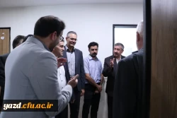 آیین افتتاح خوابگاه حضرت فاطمه الزهرا سلام الله علیها پردیس خواهران دانشگاه فرهنگیان استان یزد برگزار شد. 11