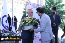 آیین افتتاح خوابگاه حضرت فاطمه الزهرا سلام الله علیها پردیس خواهران دانشگاه فرهنگیان استان یزد برگزار شد. 19