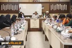 یکصد و بیست و یکمین جلسه شورای فرهنگی اجتماعی دانشگاه فرهنگیان استان یزد برگزار شد. 6