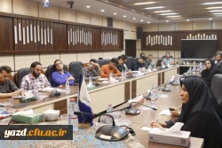 یکصد و بیست و یکمین جلسه شورای فرهنگی اجتماعی دانشگاه فرهنگیان استان یزد برگزار شد. 7