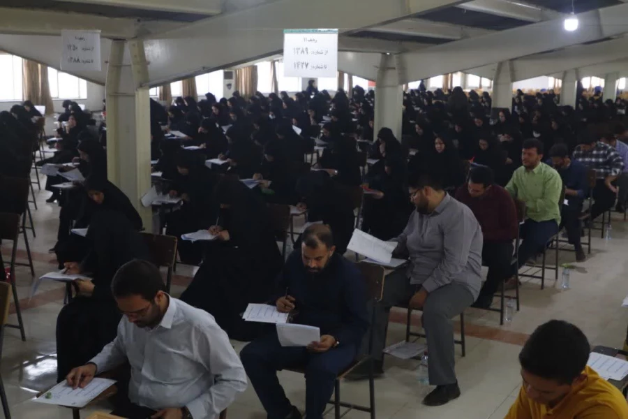 آزمون ارزشیابی صلاحیت های حرفه ای  (اصلح) مهارت آموزان دانشگاه فرهنگیان یزد برگزار شد. 2