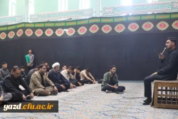 برگزاری مراسم بزرگداشت سید مقاومت، سیدحسن نصرالله در پردیس های استانی دانشگاه فرهنگیان یزد 7