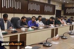 یکصد و بیست و دومین جلسه شورای فرهنگی اجتماعی دانشگاه فرهنگیان استان یزد برگزار شد. 3