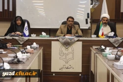 یکصد و بیست و دومین جلسه شورای فرهنگی اجتماعی دانشگاه فرهنگیان استان یزد برگزار شد. 4