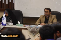 یکصد و بیست و دومین جلسه شورای فرهنگی اجتماعی دانشگاه فرهنگیان استان یزد برگزار شد. 7