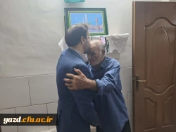 دیدار سرپرست و مدیران دانشگاه فرهنگیان یزد با خانواده های  معزز شهدای دفاع مقدس 10