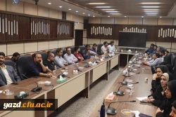 سومین دیدار صمیمانه سرپرست دانشگاه فرهنگیان یزد با نیروهای شرکتی و نگهبانان پردیس های استانی 3