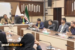 سومین دیدار صمیمانه سرپرست دانشگاه فرهنگیان یزد با نیروهای شرکتی و نگهبانان پردیس های استانی 5