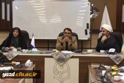 چهارمین دیدار صمیمانه سرپرست دانشگاه فرهنگیان یزد با سرپرستان سراها و مسئولان امور دانشجویی پردیس های استانی 5