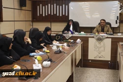 چهارمین دیدار صمیمانه سرپرست دانشگاه فرهنگیان یزد با سرپرستان سراها و مسئولان امور دانشجویی پردیس های استانی 7
