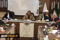 چهارمین دیدار صمیمانه سرپرست دانشگاه فرهنگیان یزد با سرپرستان سراها و مسئولان امور دانشجویی پردیس های استانی 8