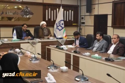 چهارمین دیدار صمیمانه سرپرست دانشگاه فرهنگیان یزد با اساتید و اعضای هیئت علمی پردیس های استانی 5