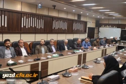 چهارمین دیدار صمیمانه سرپرست دانشگاه فرهنگیان یزد با اساتید و اعضای هیئت علمی پردیس های استانی 6