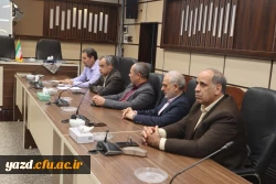 برگزاری چهاردهمین جلسه شورای پژوهشی و فناوری دانشگاه فرهنگیان استان یزد 3