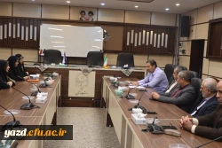 برگزاری چهاردهمین جلسه شورای پژوهشی و فناوری دانشگاه فرهنگیان استان یزد 5