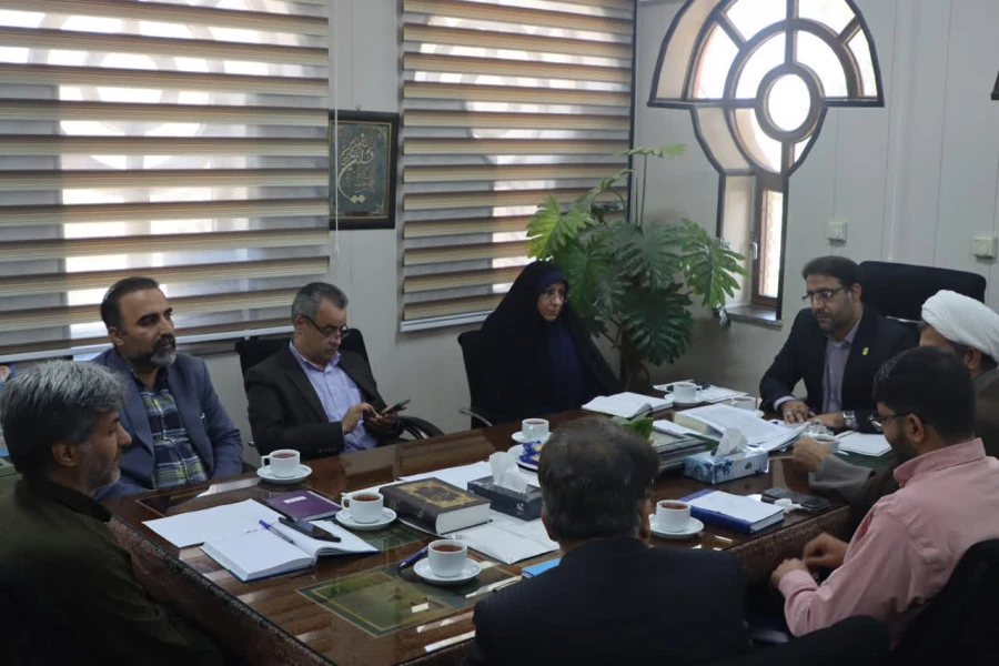 بیست و هفتمین جلسه شورای مدیریت نظارت و ارزیابی دانشگاه فرهنگیان یزد صورت گرفت. 6