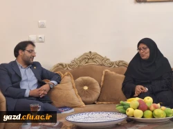 دیدار سرپرست و مدیران دانشگاه فرهنگیان یزد با یکی از بانوان نخبه و موفق استان و از مدرسان پیشکسوت مرکز تربیت معلم و پردیس حضرت فاطمه الزهرا(س) 9