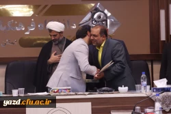 آیین تکریم و معارفه مسئول بسیج اساتید دانشگاه فرهنگیان یزد برگزار شد. 7