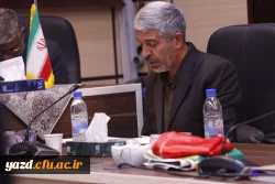 آیین تکریم و معارفه مسئول بسیج اساتید دانشگاه فرهنگیان یزد برگزار شد. 12