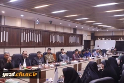 آیین تکریم و معارفه مسئول بسیج اساتید دانشگاه فرهنگیان یزد برگزار شد. 13