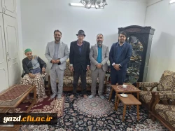 دیدار سرپرست دانشگاه فرهنگیان یزد با دو پیشکسوت مرکز تربیت معلم شهید پاک نژاد 7