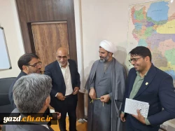 دیدار هیأت رییسه دانشگاه فرهنگیان یزد با مدیر کل جدید آموزش و پرورش استان 
 3