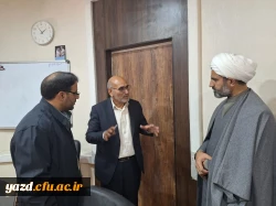 دیدار هیأت رییسه دانشگاه فرهنگیان یزد با مدیر کل جدید آموزش و پرورش استان 
 4