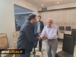 دیدار سرپرست دانشگاه فرهنگیان یزد با دو پیشکسوت مرکز تربیت معلم شهید پاک نژاد و پردیس برادران
 4