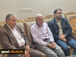 دیدار سرپرست دانشگاه فرهنگیان یزد با دو پیشکسوت مرکز تربیت معلم شهید پاک نژاد و پردیس برادران
 5