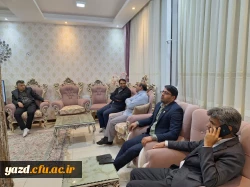 دیدار سرپرست دانشگاه فرهنگیان یزد با دو پیشکسوت مرکز تربیت معلم شهید پاک نژاد و پردیس برادران
 3